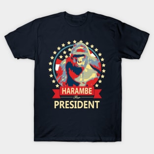 Harambe For President T-Shirt